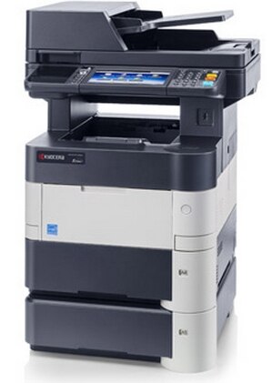 Kyocera ECOSYS M3550idn Multi-Function Monochrome Laser Printer (Black, White)